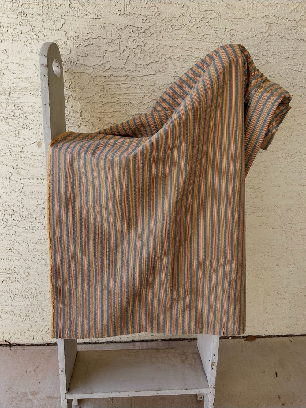 Striped vintage fabric 10 yards